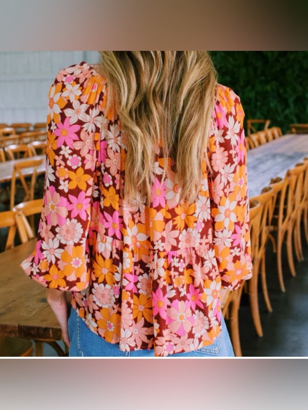 Sanctuary Floral Blouse, New With Tags - Picture 2 of 11